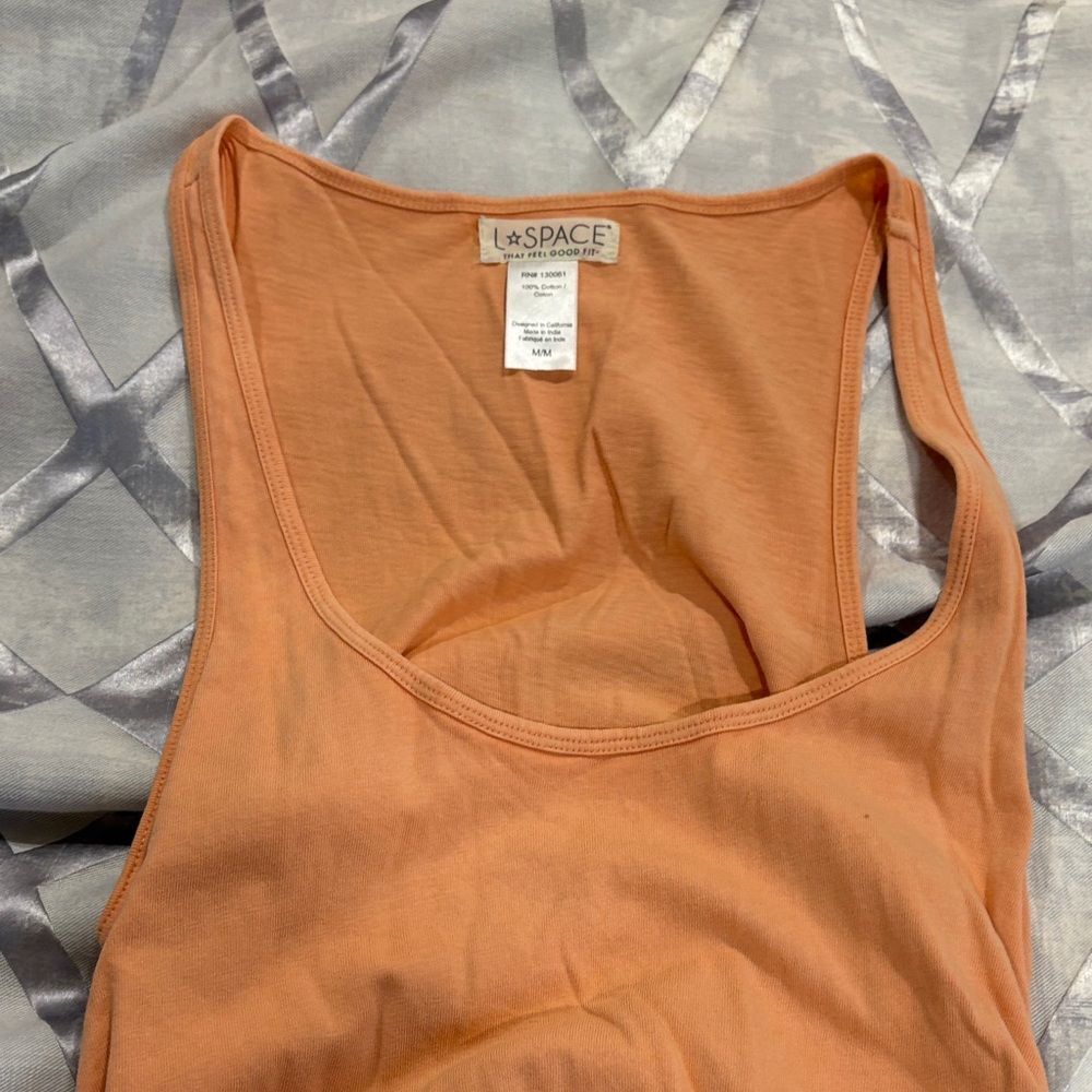 L*Space Peach Cotton Top - Picture 5 of 6